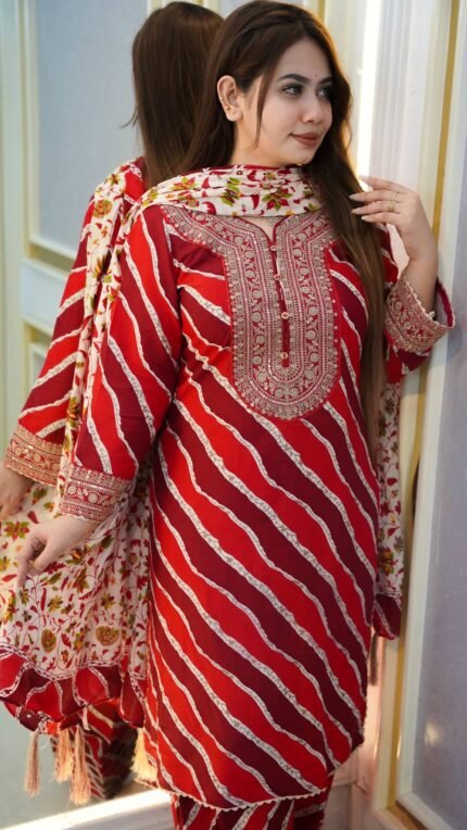 Sequinse Embroidery 3 pis